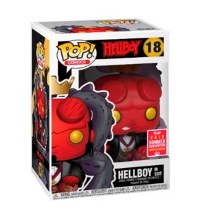 Funko Pop! Comics Hellboy In Suit 18 Exclusivo